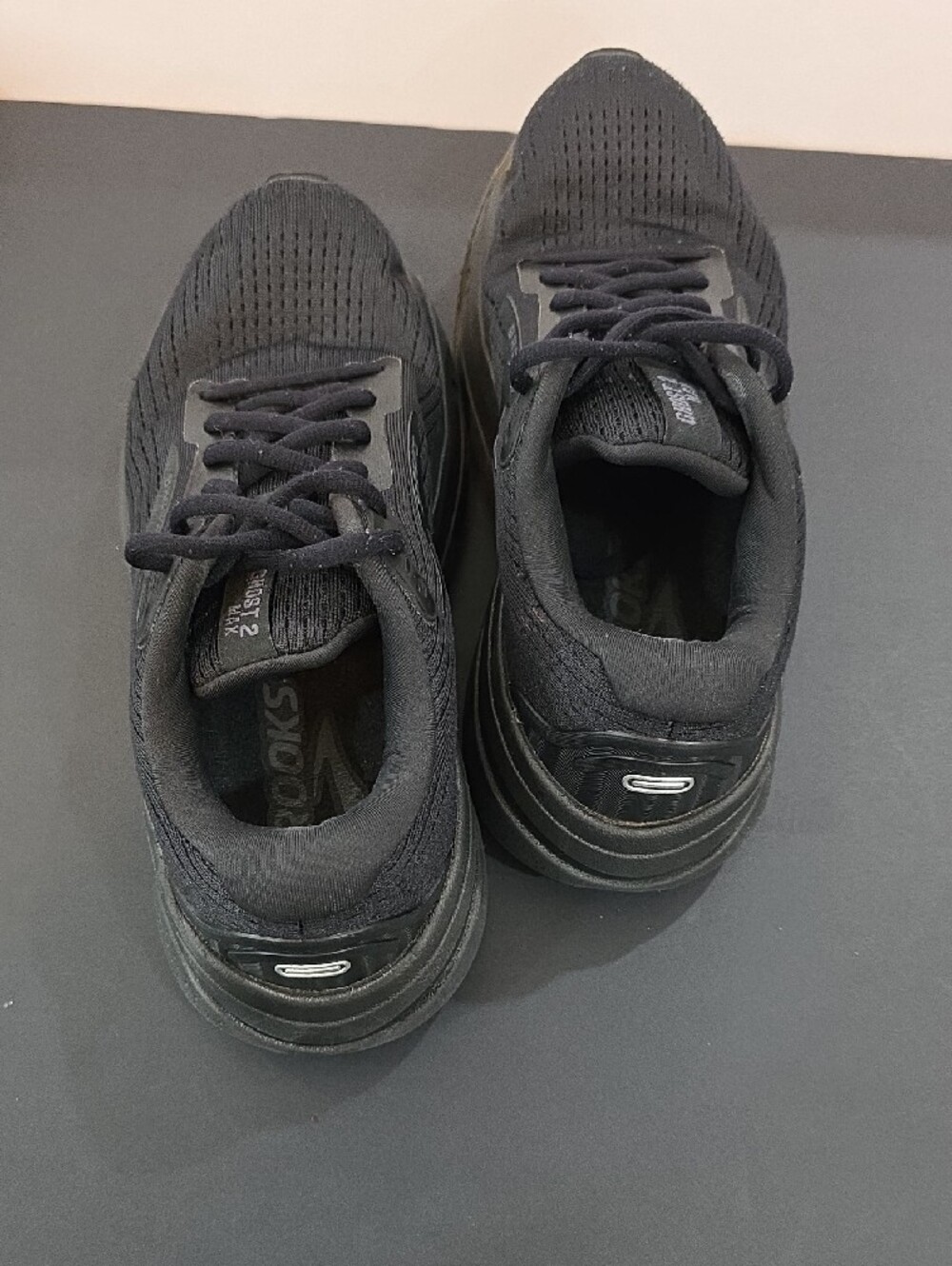 Brooks Ghost MAX 2 Women's Black Athletic Running Shoes Size 8 - Picture 7 of 10